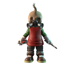 Load image into Gallery viewer, 6" ARTISAN OG "The Uprising" Resin Toy by ResinWorx CustomLab