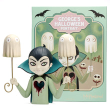 Load image into Gallery viewer, "George’s Halloween Portrait" Vinyl Art Sculpture by Tara McPherson x Martian Toys