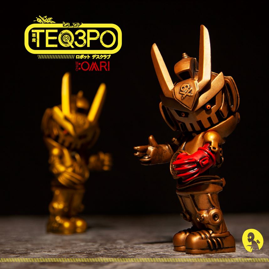 TEQ3PO - Omri Red Arm Chase by Klav9 x Quiccs x Martian Toys