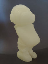 Load image into Gallery viewer, 3&quot; GorilaTeq by G.O.R.I. x Quiccs Glow-in-the-Dark (Red) Resin Toy
