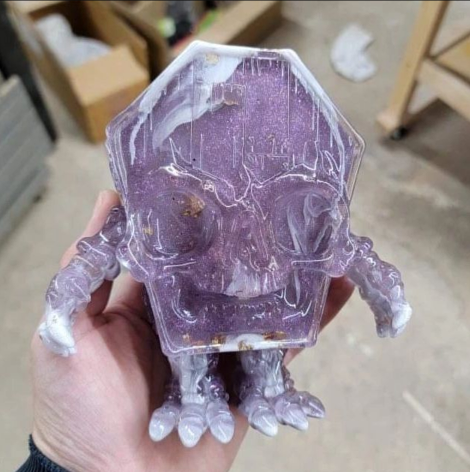 Amethyst Coffin Creep by Motley Miscreations