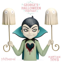Load image into Gallery viewer, &quot;George’s Halloween Portrait&quot; Vinyl Art Sculpture by Tara McPherson x Martian Toys
